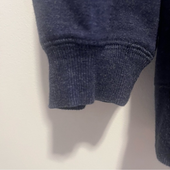 Wildfox Social Graphic Embroidered Sweatshirt XL Navy Oversized Cozy Pullover - Picture 11 of 12